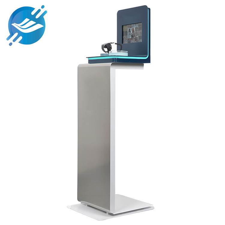 Custom smart floor-standing metal ATM display stand for supermarket | Youlian