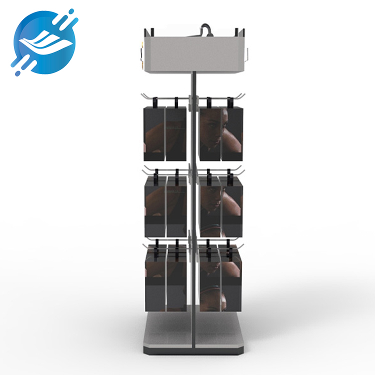 Cool black acrylic double-sided sports headphone display stand | Youlian