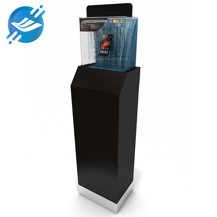 Customized hot sale floor tempered glass mobile phone display cabinet ｜Youlian