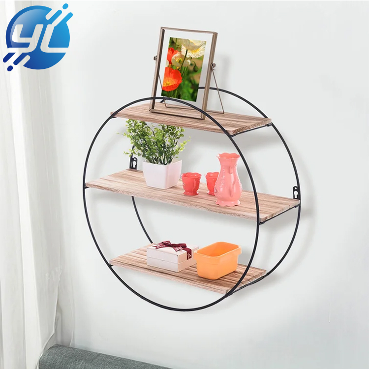 2022 China New Design Counter Displays -
 Wall mounted steel plank simple style storage display rack - Youlian Display 