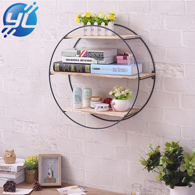 2022 China New Design Counter Displays -
 Wall mounted steel plank simple style storage display rack - Youlian Display 