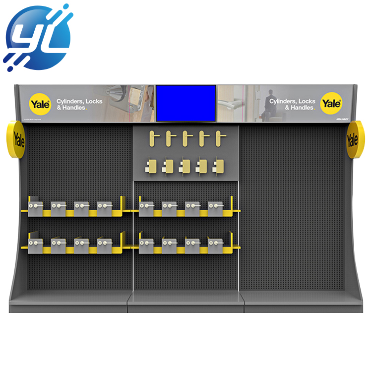 OEM/ODM Supplier Acrylic Sunglasses Stand -
 Supermarket shelf display marketing rack shop shelving store shelves - Y...