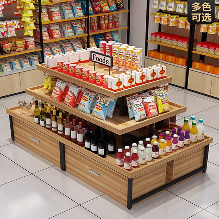 Wooden Display Shelves