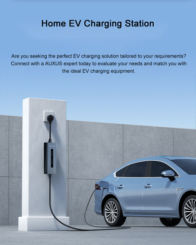 Electric Car Charging Station at Home