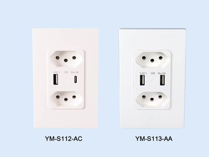 power outlet YM-S112-AC YM-S113-AA17x