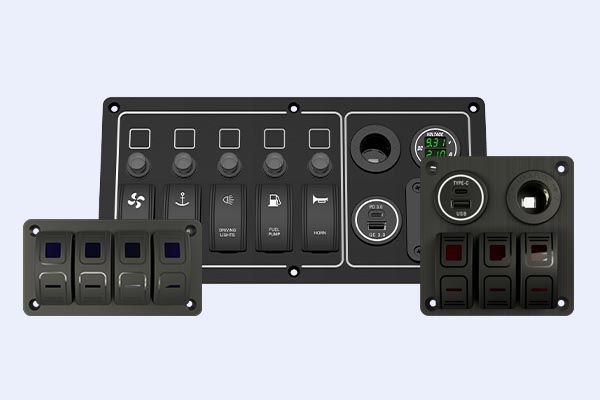marine rocker switch panel-2