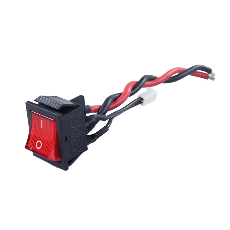 On Off Red Rocker Switch YMS058
