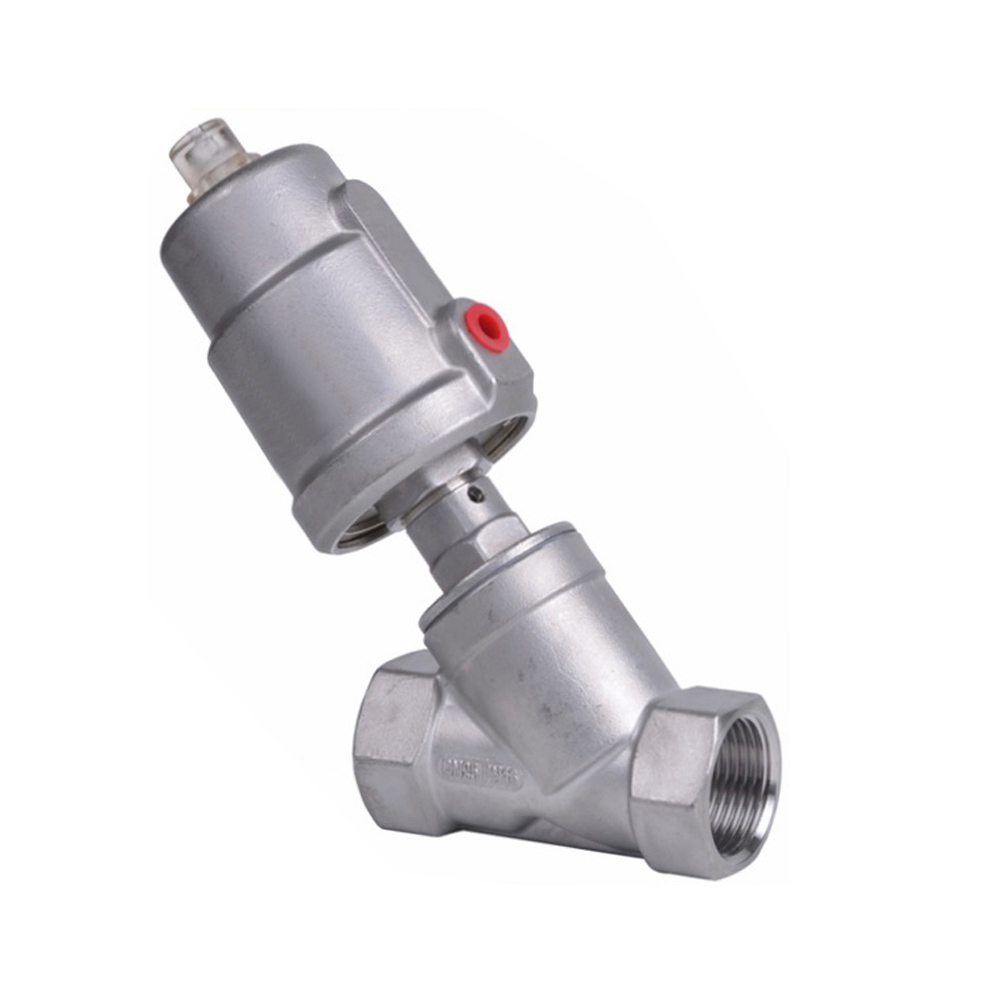 Stainless Steel Angle Seat Piston Valve