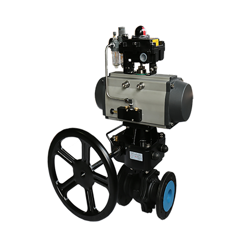 Air Actuator Operated Ball Valve