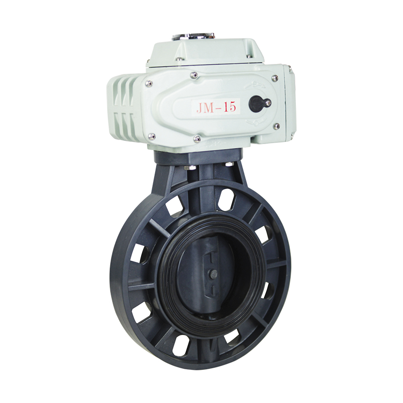 Electric Actuator Actuated Pvc Ball Valve