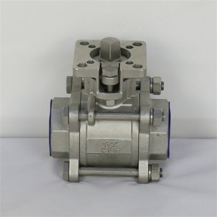 ISO5211 Connection Design High Platform Ball Valve