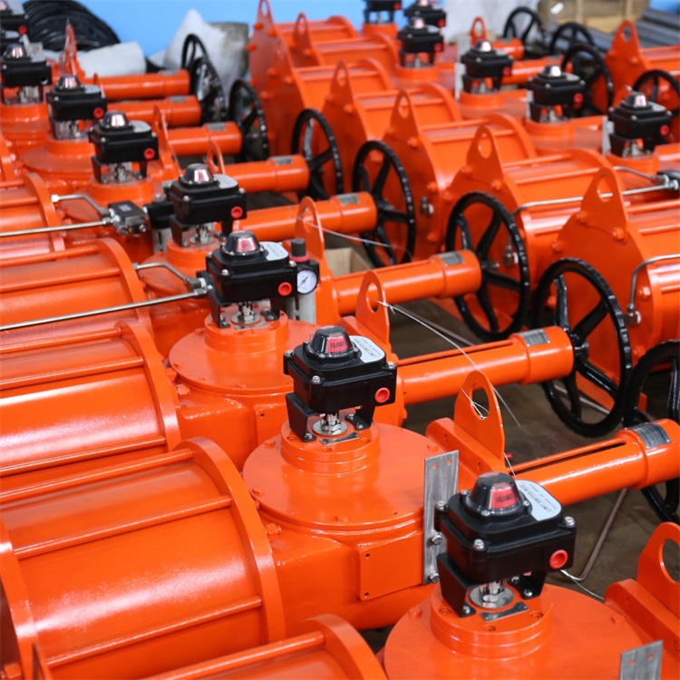 HXY series scotch yoke heavy duty pneumatic actuator for ball valve butterfly valve