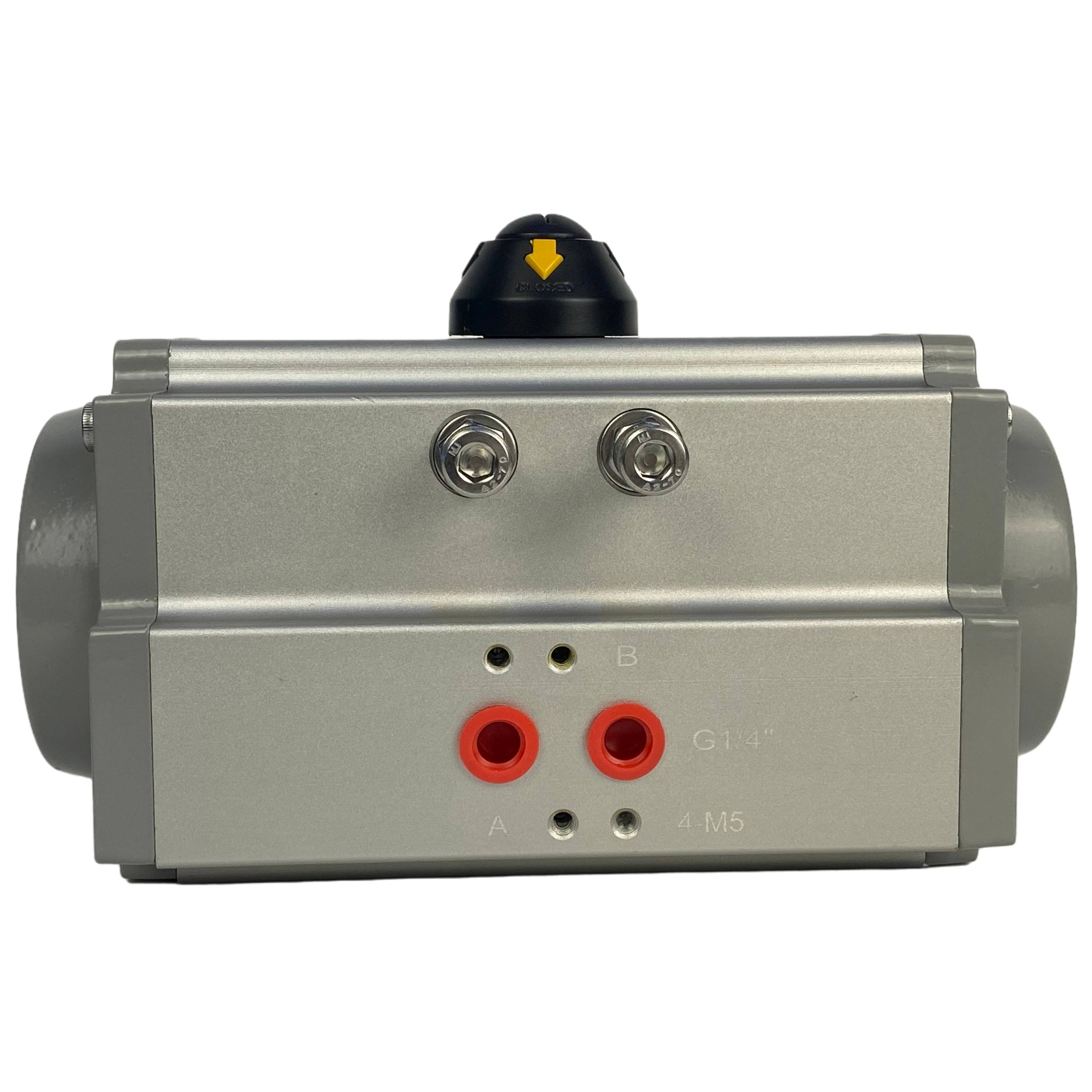 0-90 Degree rotation Hard Oxidation Rotary Pneumatic Valve Actuator