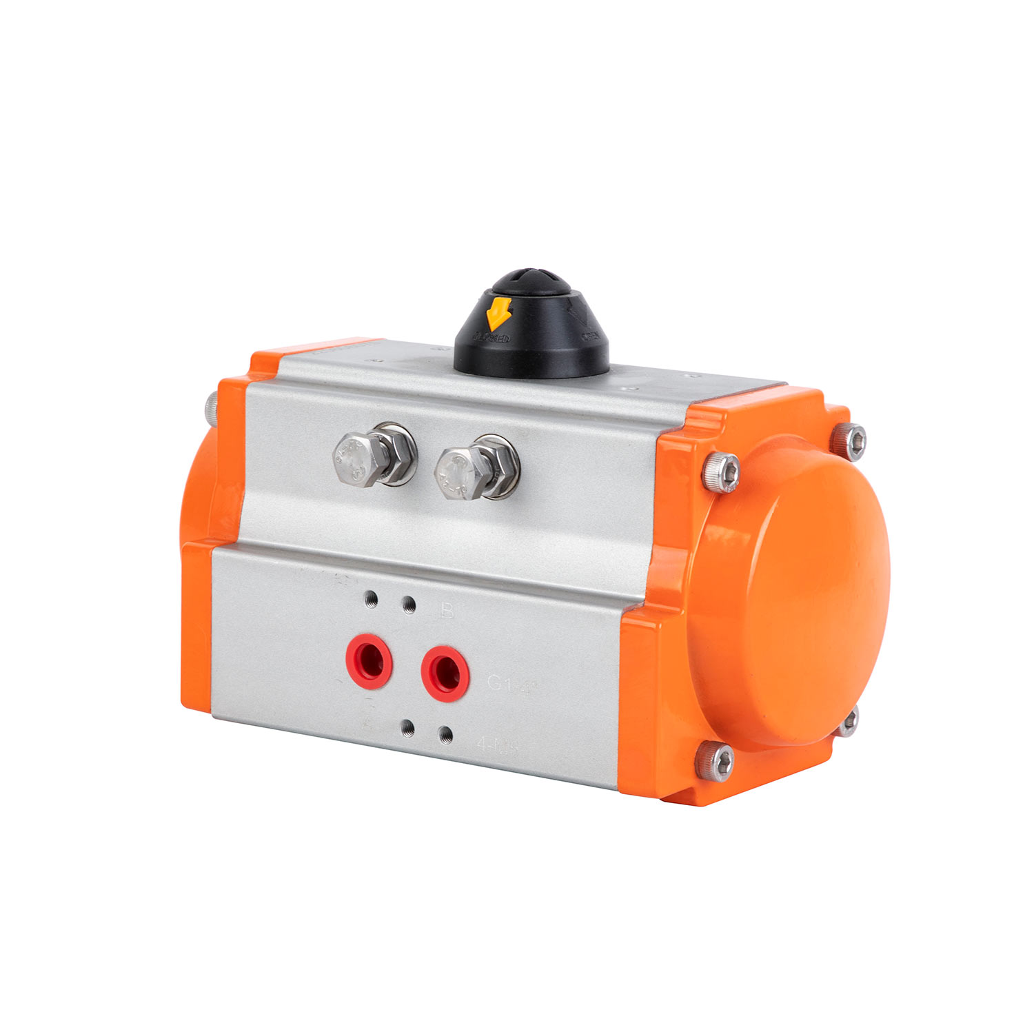 JAT series double-acting rack and pinion pneumatic rotary actuator