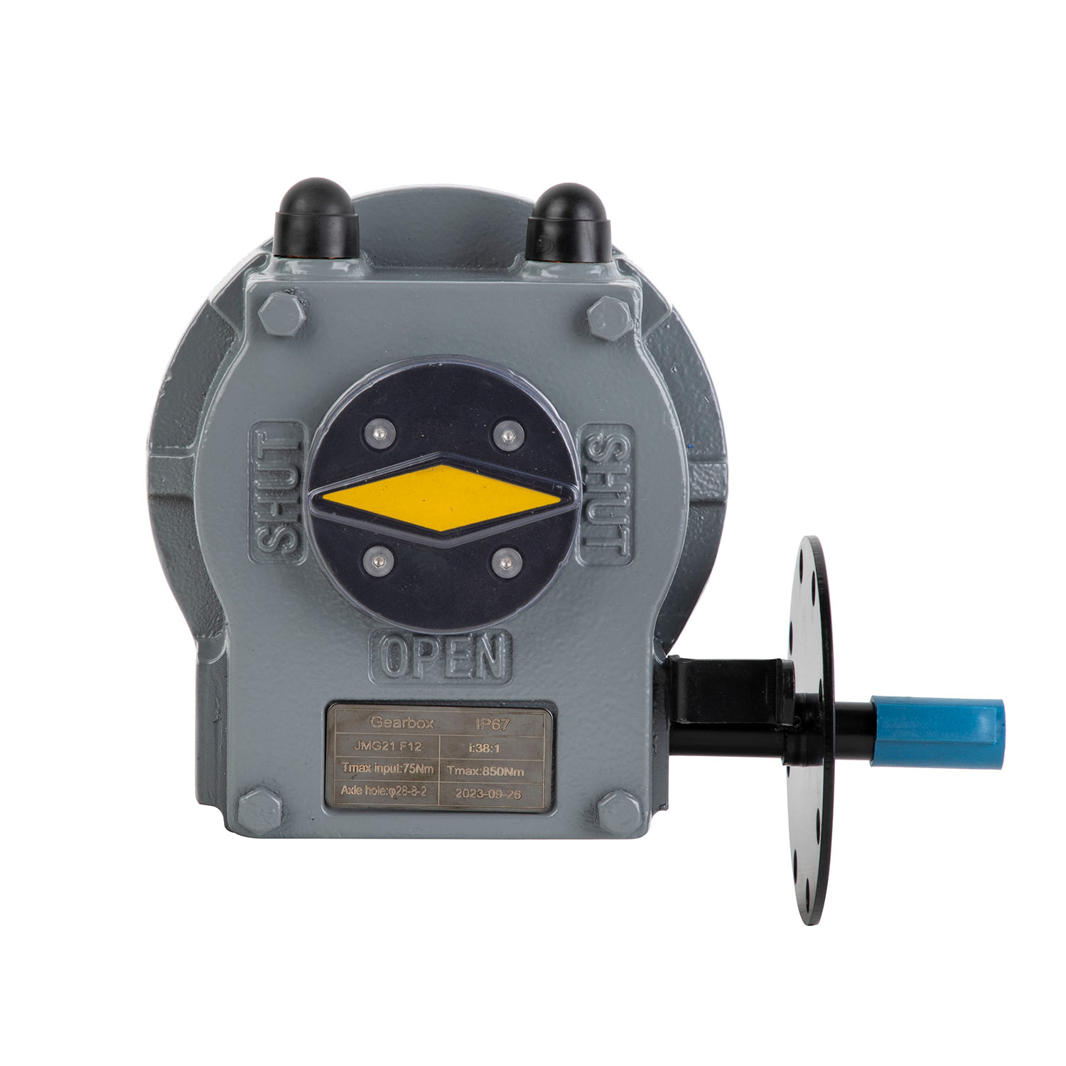 JMG series handwheel operated valve gearbox for ball valve butterfly valve