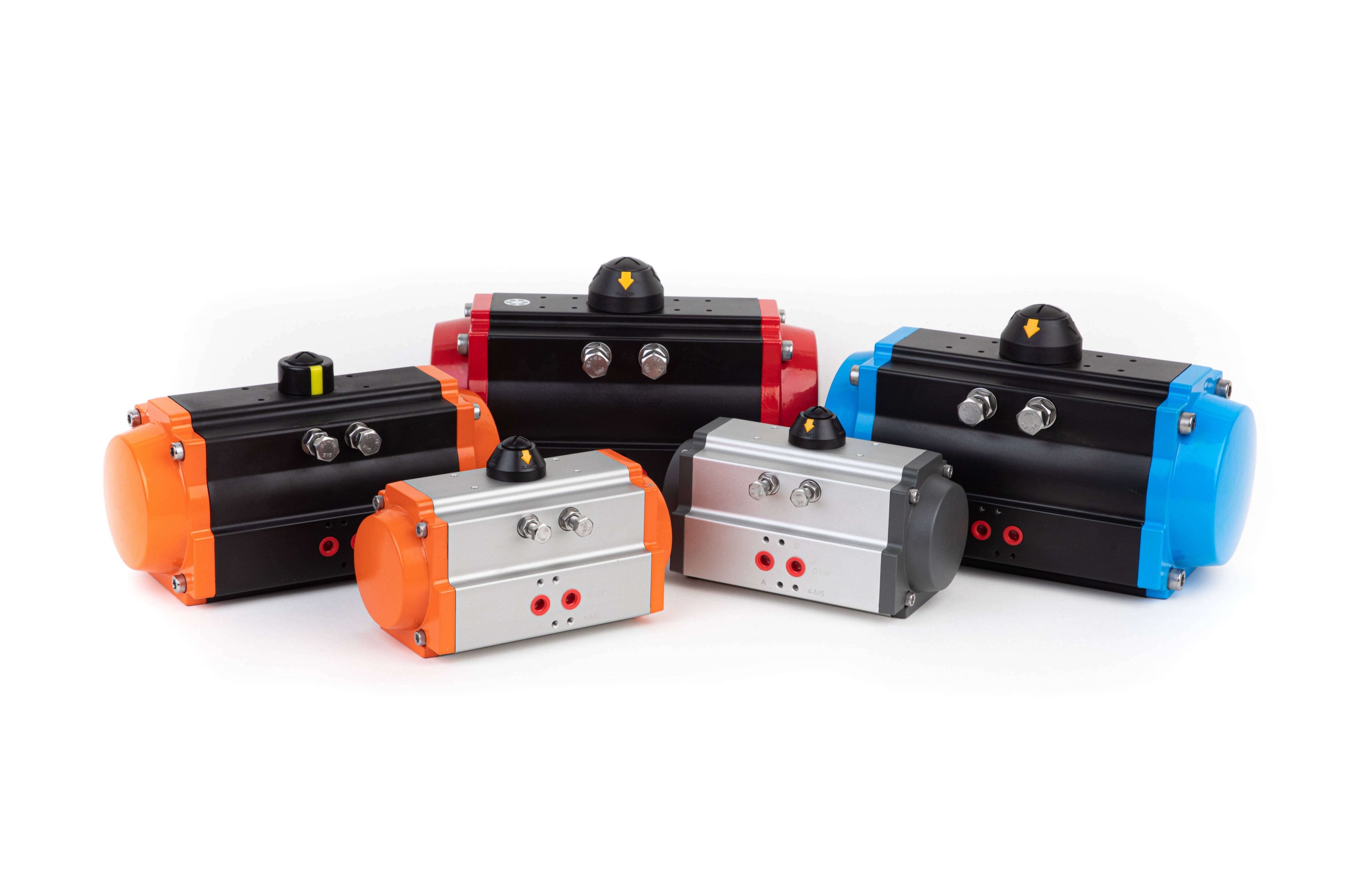 what is double acting and single acting pneumatic rotary actuator