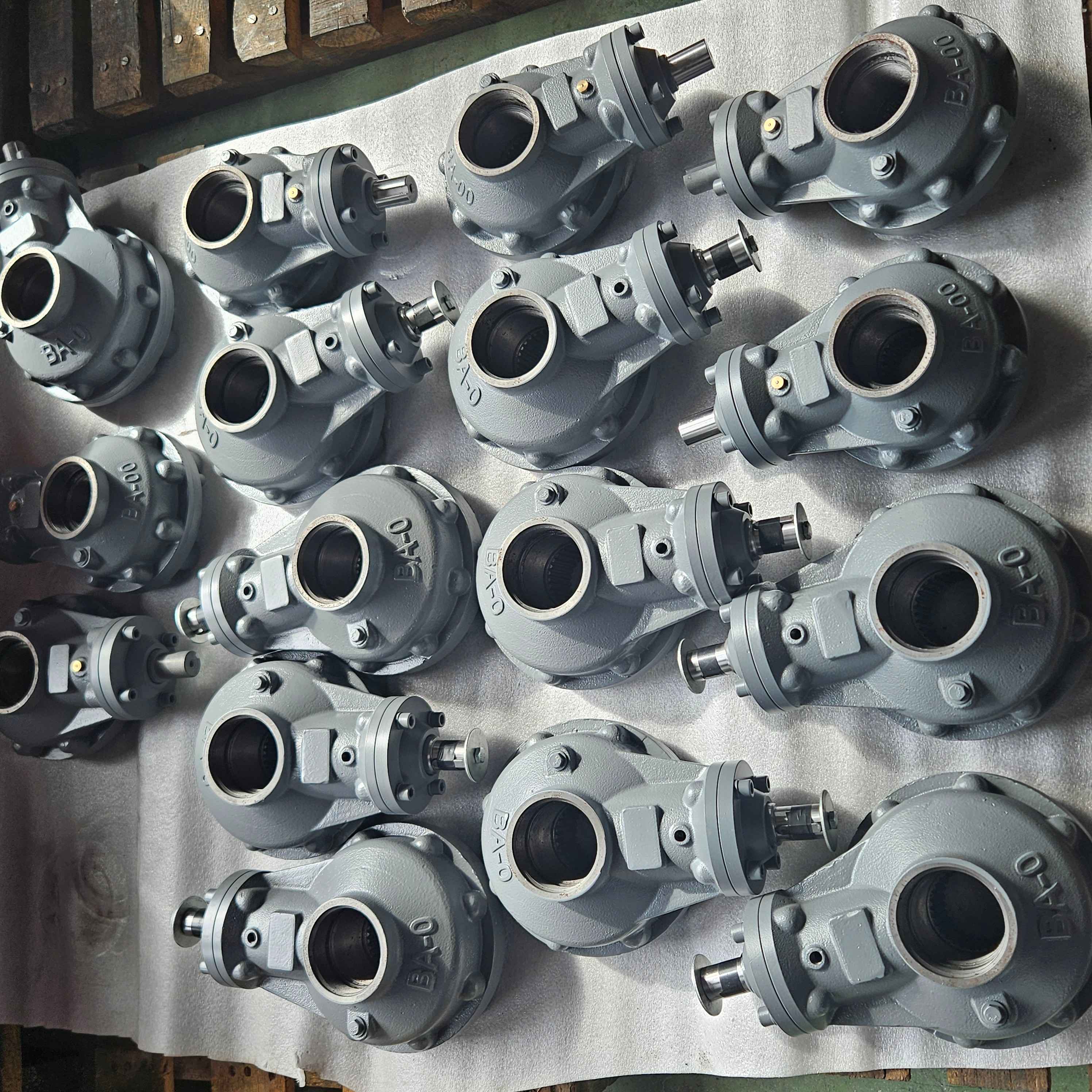 How to distinguish BA series bevel gear and JMG series valve gearbox