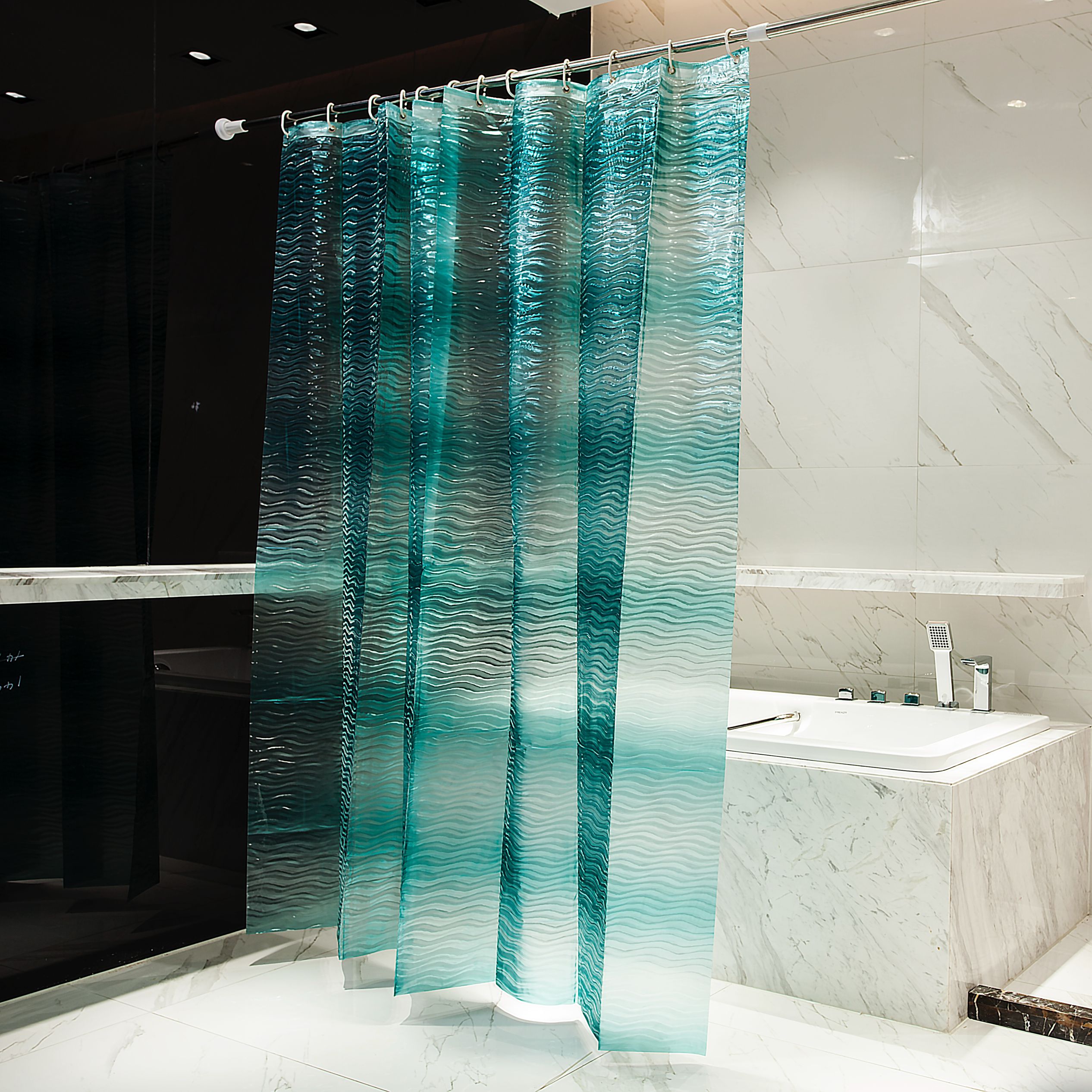 PEVA Bath Curtain The Perfect Blend of Style and Functionality