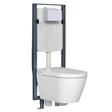 Aquatiz Smart Toilet With Concealed Cistern AQ400,Globally certified — including WaterMark (Australia)