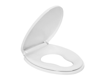 Aquatiz Family toilet seat Round Toilet Seat with Toddler Seat Built in B1079