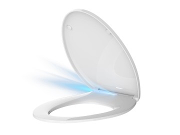 AQUATIZ Elongated Toliet Seat with Night Light B1138
