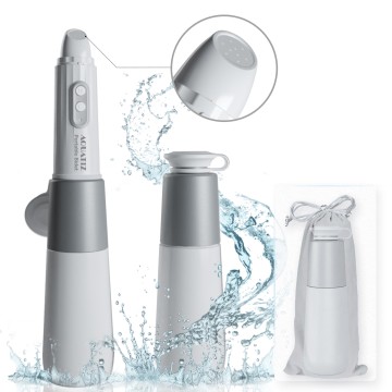 Aquatiz Portable Bidet for Traval, Electric Rechargeable Handheld Travel Bidet, High Pressure Portable Hygiene Sprayer for Men, Women, and Postpartum Care, Travel Essentials