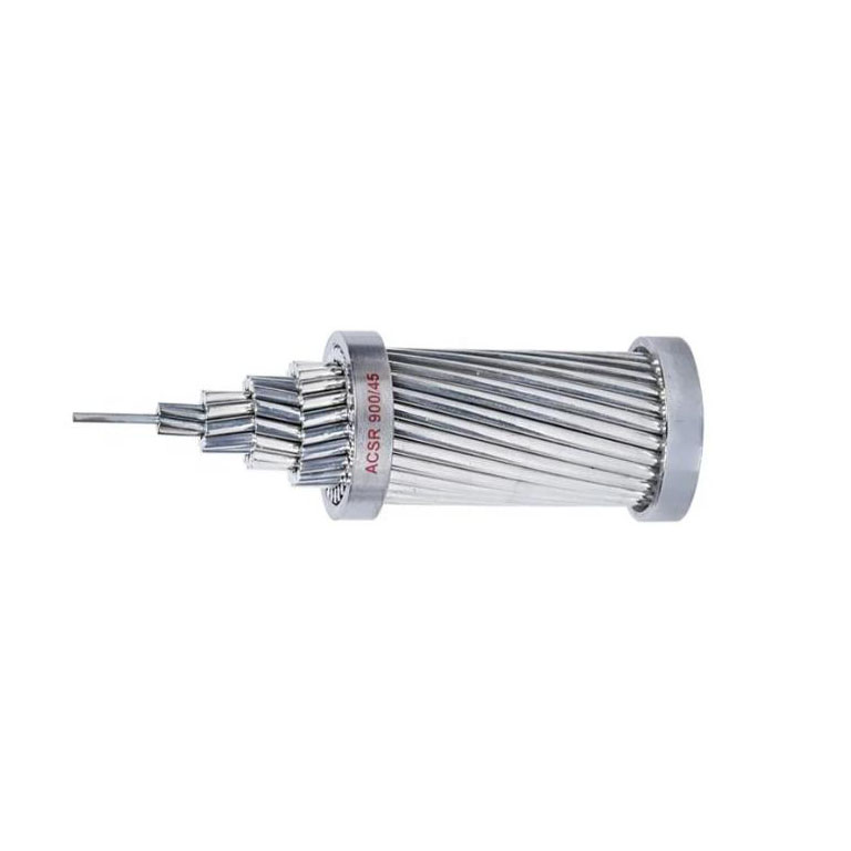 Kabel yang diperkuat Baja Konduktor Aluminium ACSR Standar IEC 61089