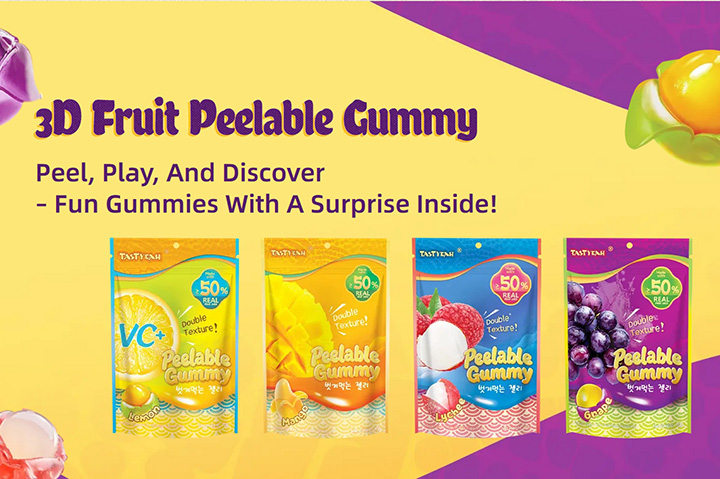 3D Fruit Peelable Gummy