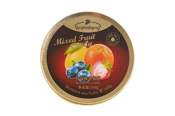 Tin Box Fruit Hard Candies Series