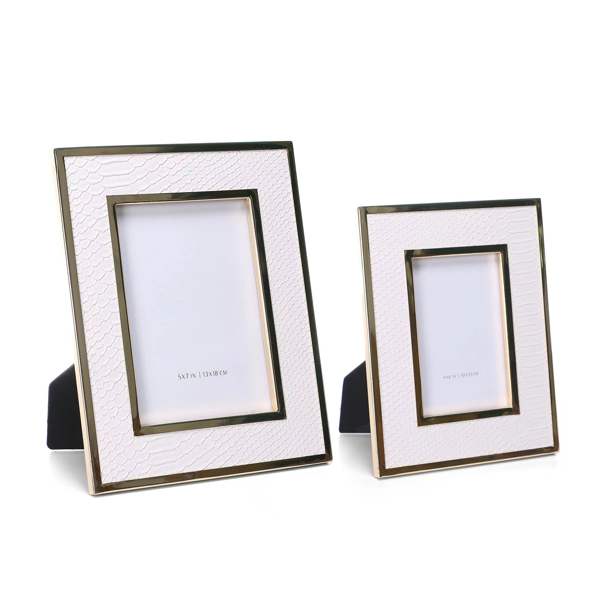leather photo frame
