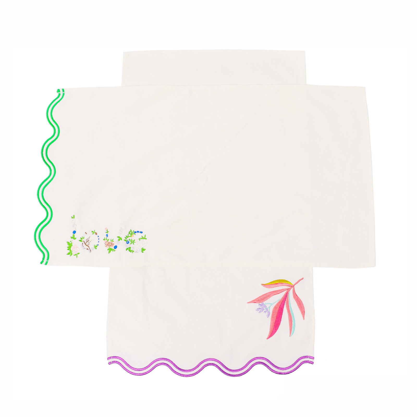 Cotton Embroidered Dish Towel