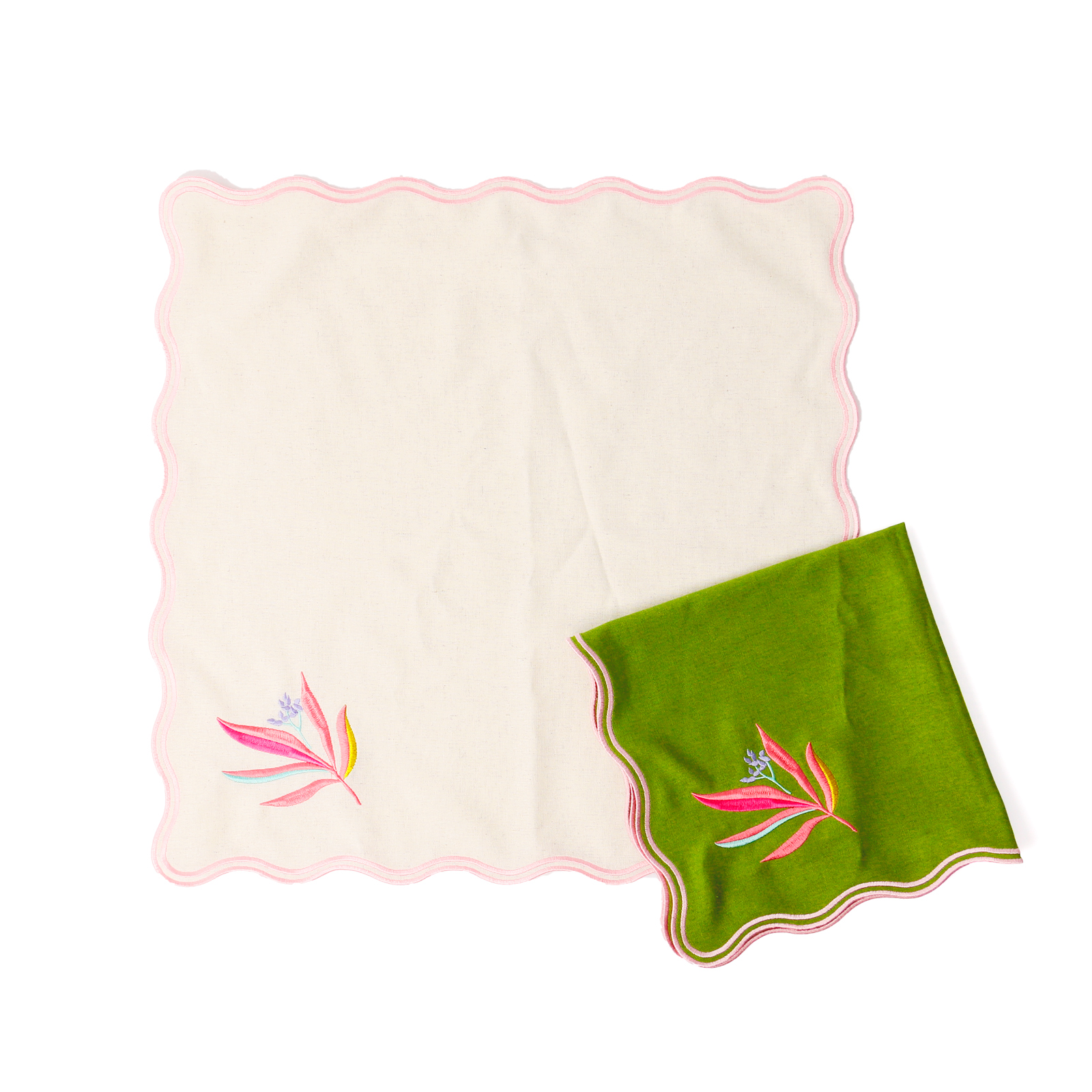 Embroidered Dinner Napkin