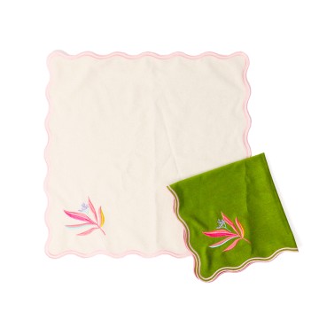 Embroidered Dinner Napkin