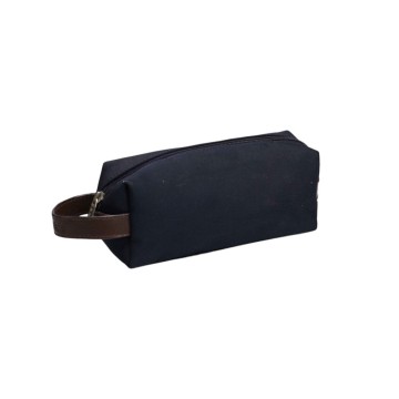 Canvas-leather-men's-cosmetic-bag
