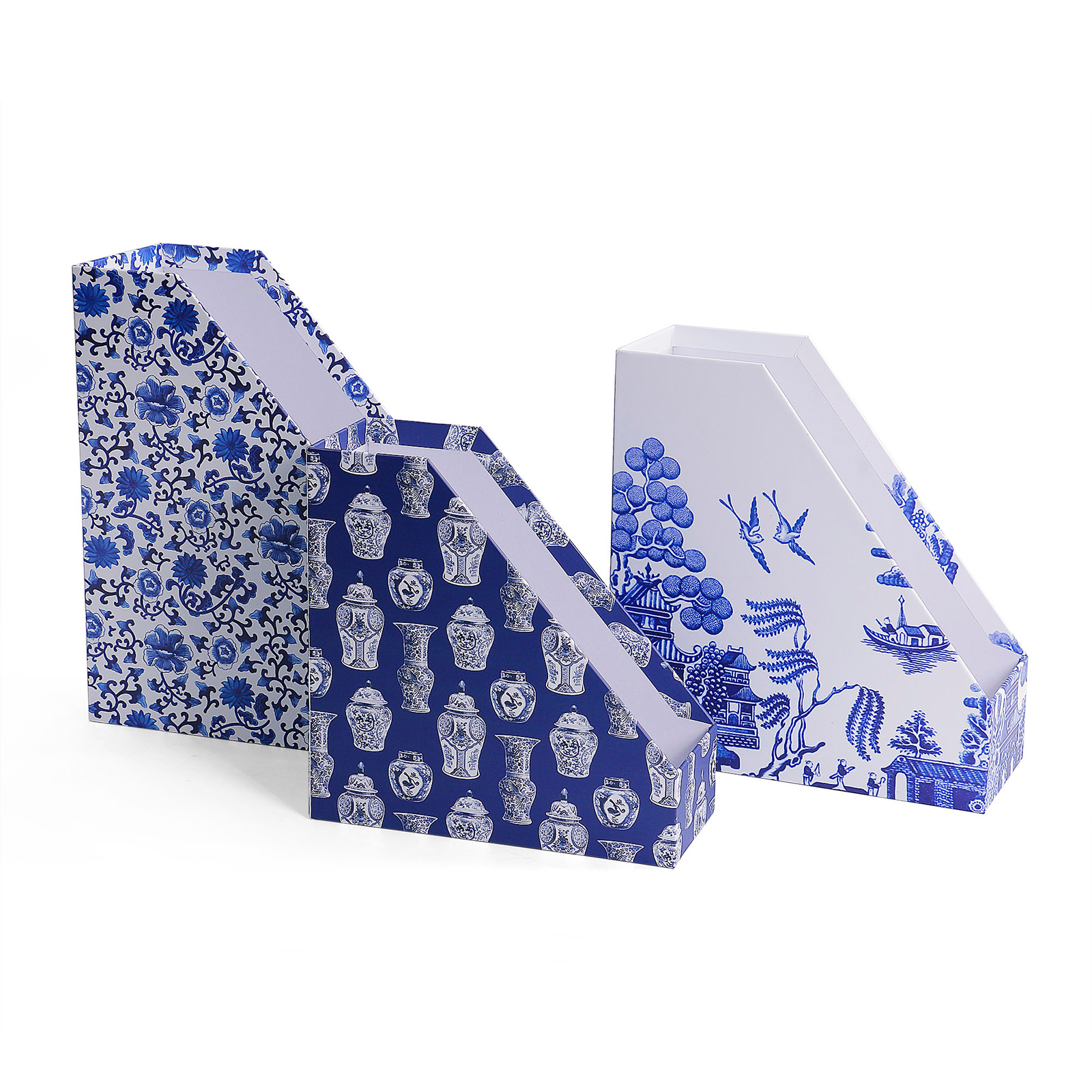 3 packs magazine-file holder