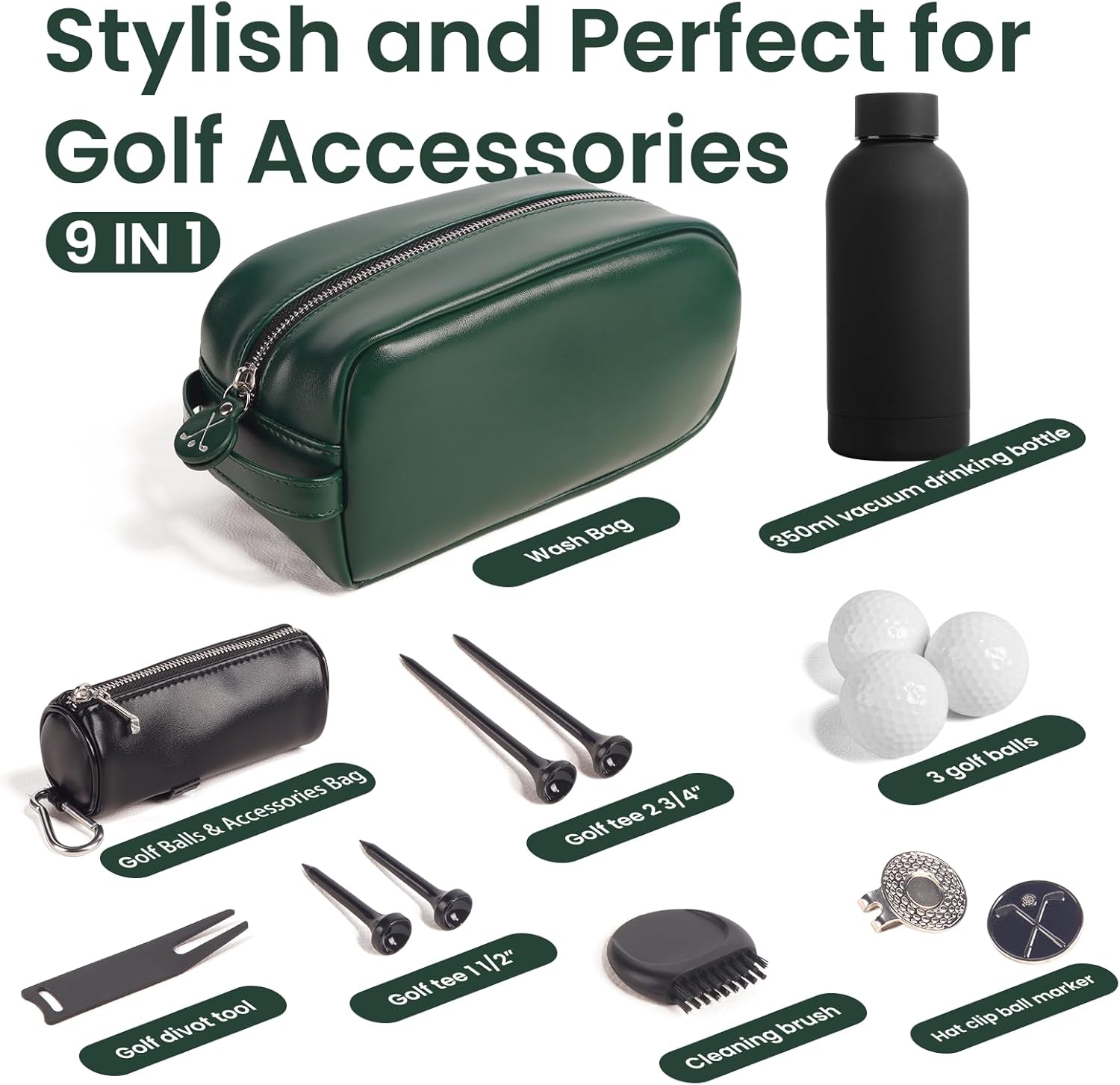 Men's Golf Gift And Golf Essential Set
