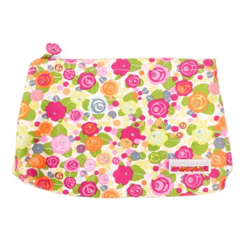 Floral Cotton Wash Bag