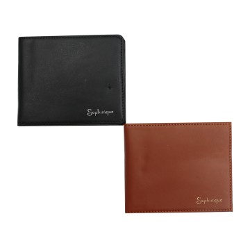 Men’s Genuine Leather Bi-Fold Wallet – Slim, Durable & Stylish