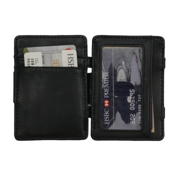 Men’s Slim Genuine Leather Money & Card Holder