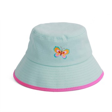 Kids Sun Butterfly Garden Bucket Hat