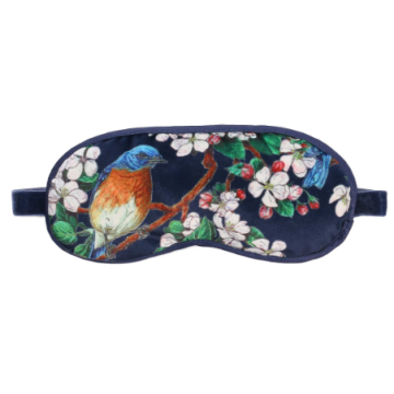 Printed Velvet Sleep Soft Eye Mask For Women