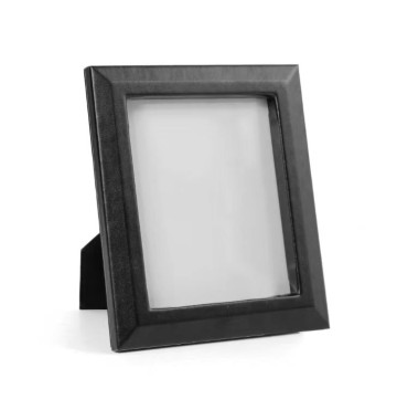 Special design vegan leather photo frame