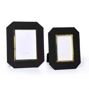 Stingray golden accent photo frame