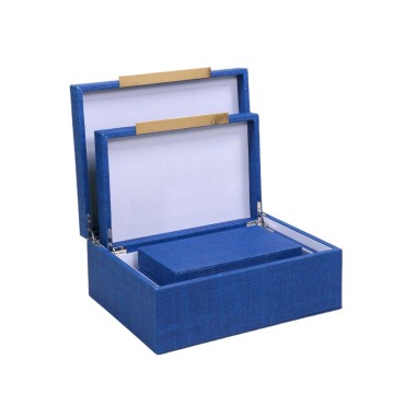 Woven wooden pulp Terra cane box