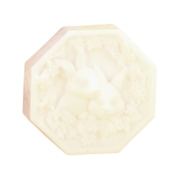 Floral Bunny French-Milled Soap