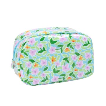 Cosmetic Wash Bag with PVC coating