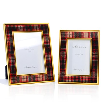 Luxurious golden metal frame