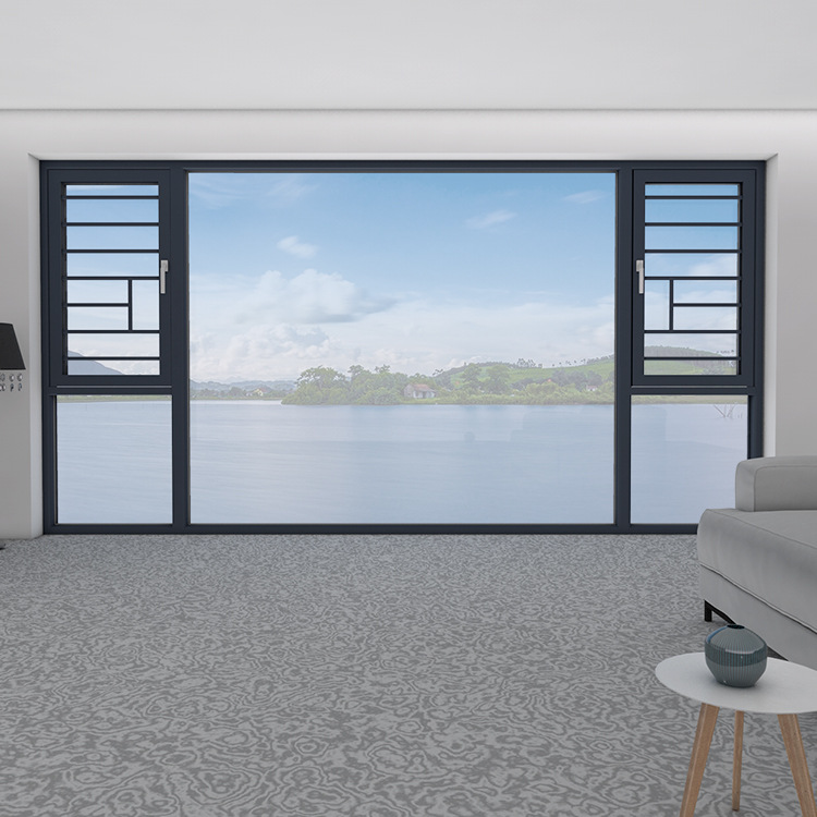 JL China Factory Aluminum Windows And Frames Aluminum Windows System