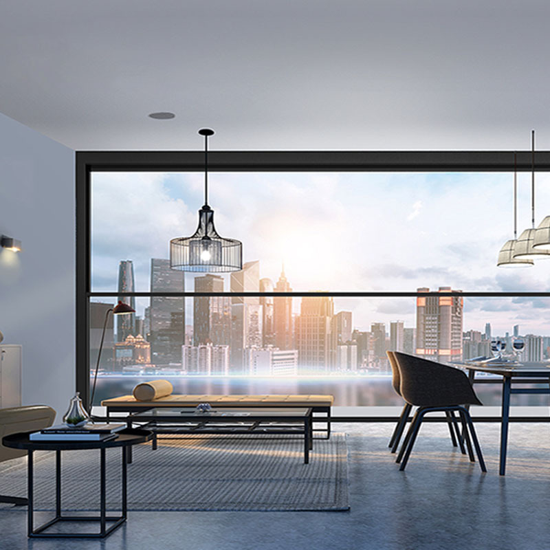 JL Automatic lifting window Aluminum thermal break windows