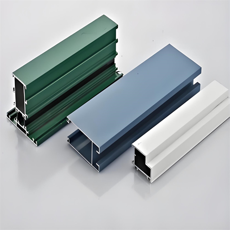 JL aluminum profile open-die customization oxidation spray paint custom aluminum profile